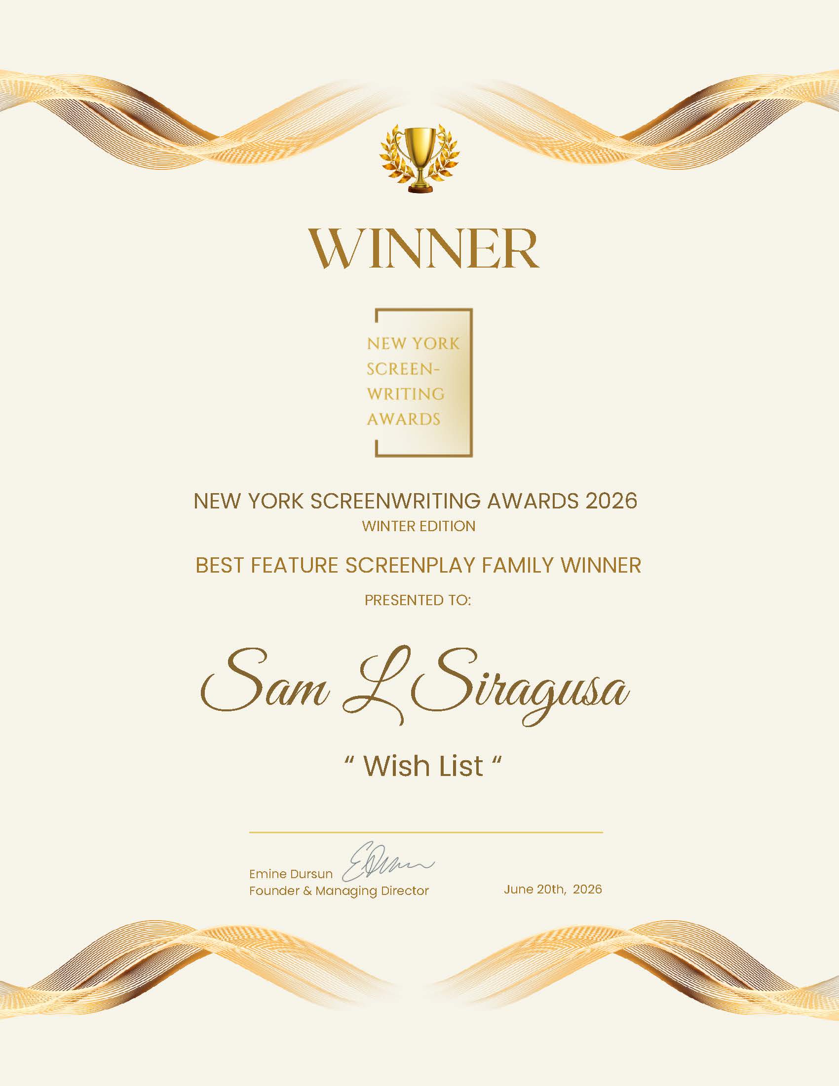 sam l siragusa